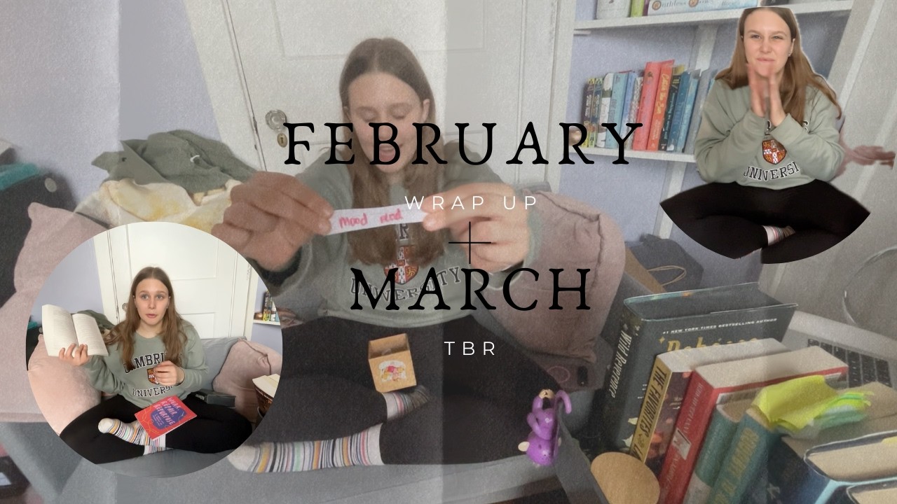 February Wrap Up And March TBR #march #February #bookish #slay #tbrjar #books #booktok