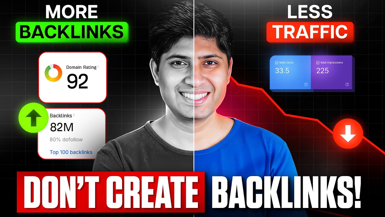 Stop Making Hundreds Of Backlinks? Why Backlinks Don't Work Anymore?