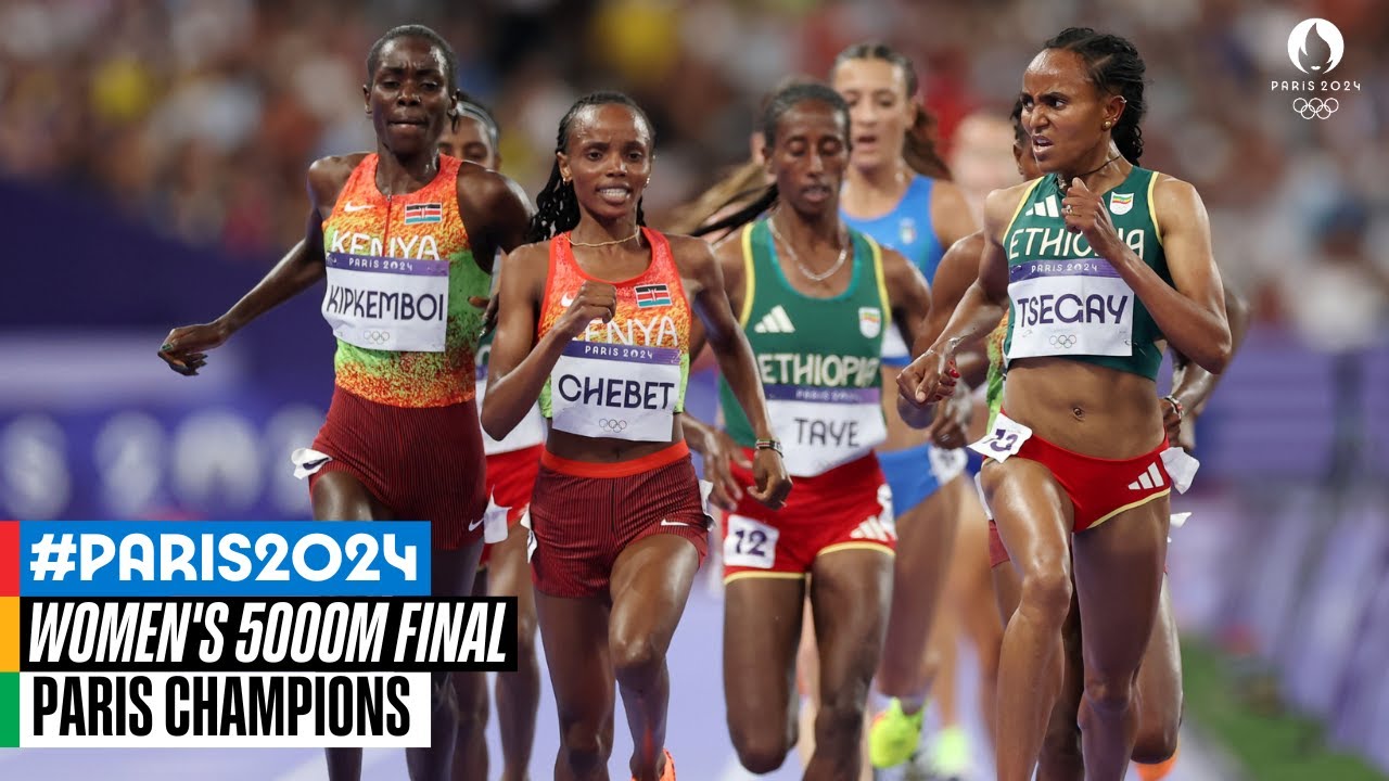 Women's 5000m Final 🏃‍♀️ | Paris Champions
