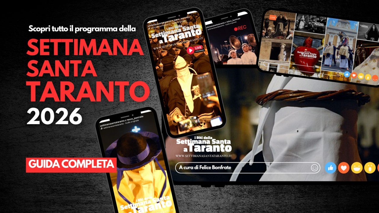 Il racconto sulla Settimana Santa a Taranto. A cura di Felice Bonfrate. Con Carlo Caprino.