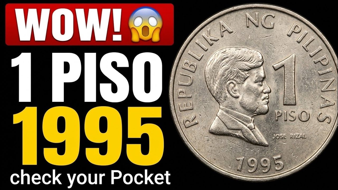 WOW! 😱 1995 Philippine 1 Piso Coin &mdash; Is This Tiny Coin Really Valuable?