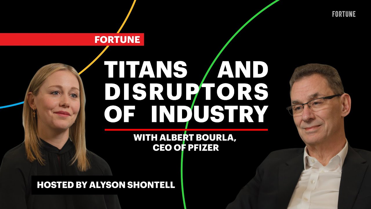 How Pfizer CEO is answering vaccine-skeptics with science | Titans and Disruptors