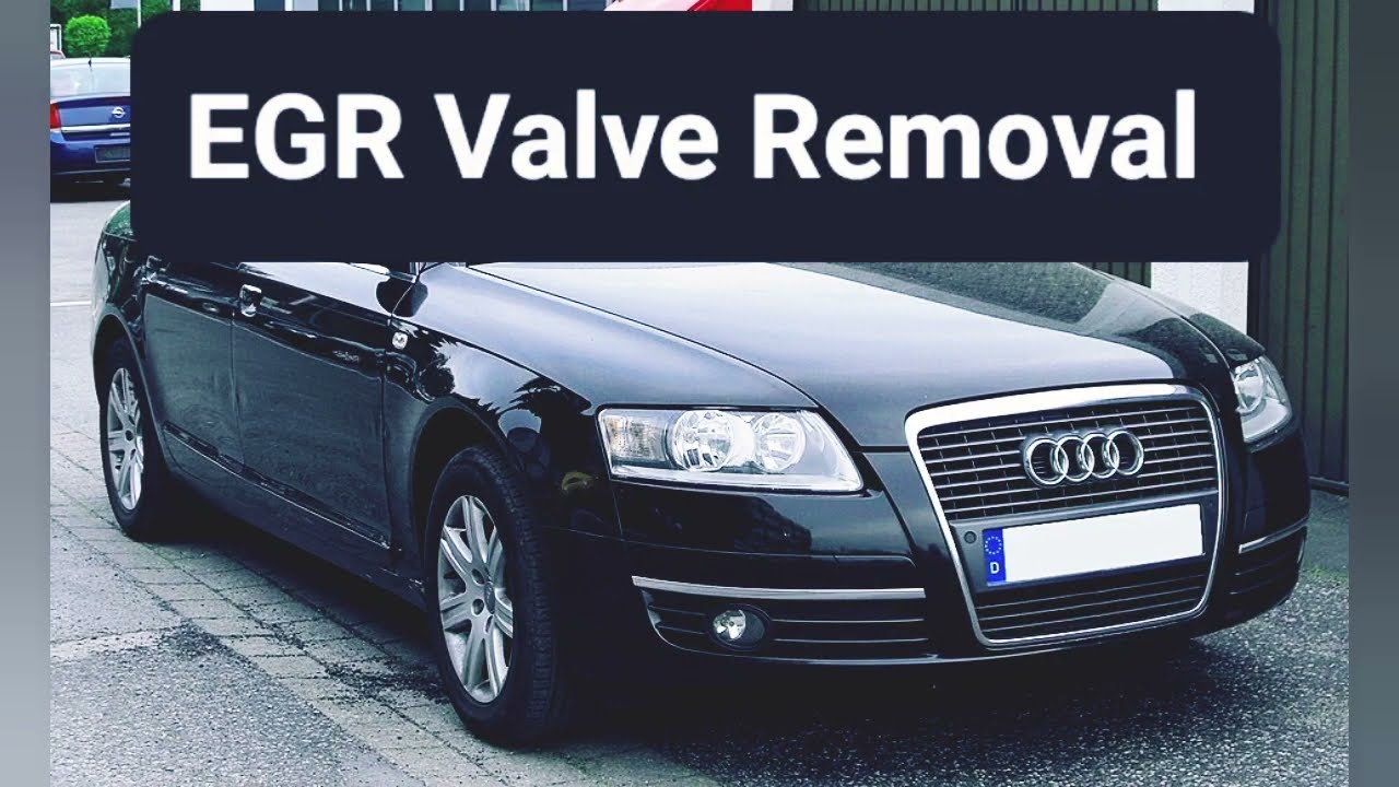 Audi A6 C6 4F 3.0TDI How to Remove EGR Valve 
