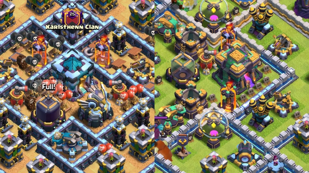 TH13 vs TH14 attack! best armies and troops.