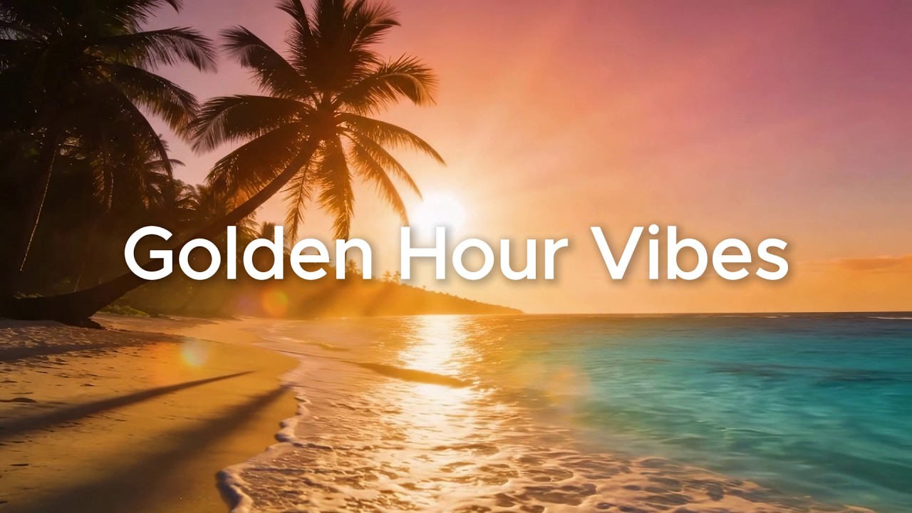 Golden Hour Vibes 🌅 Relaxing Tropical House Mix to Unwind & Chill