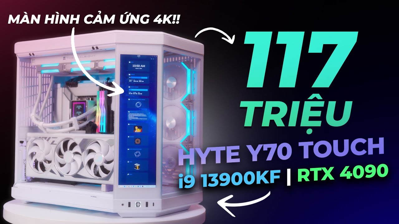 Bộ PC Trắng Tinh Khiết với i9-13900KF v&agrave; ASUS ROG STRIX RTX 4090: Sức Mạnh v&agrave; Thẩm Mỹ Ho&agrave;n Hảo