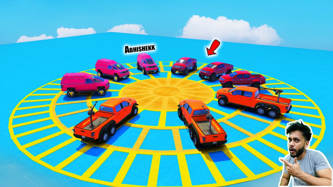 Who Will Survive The End Zone Sumo Race GTA 5