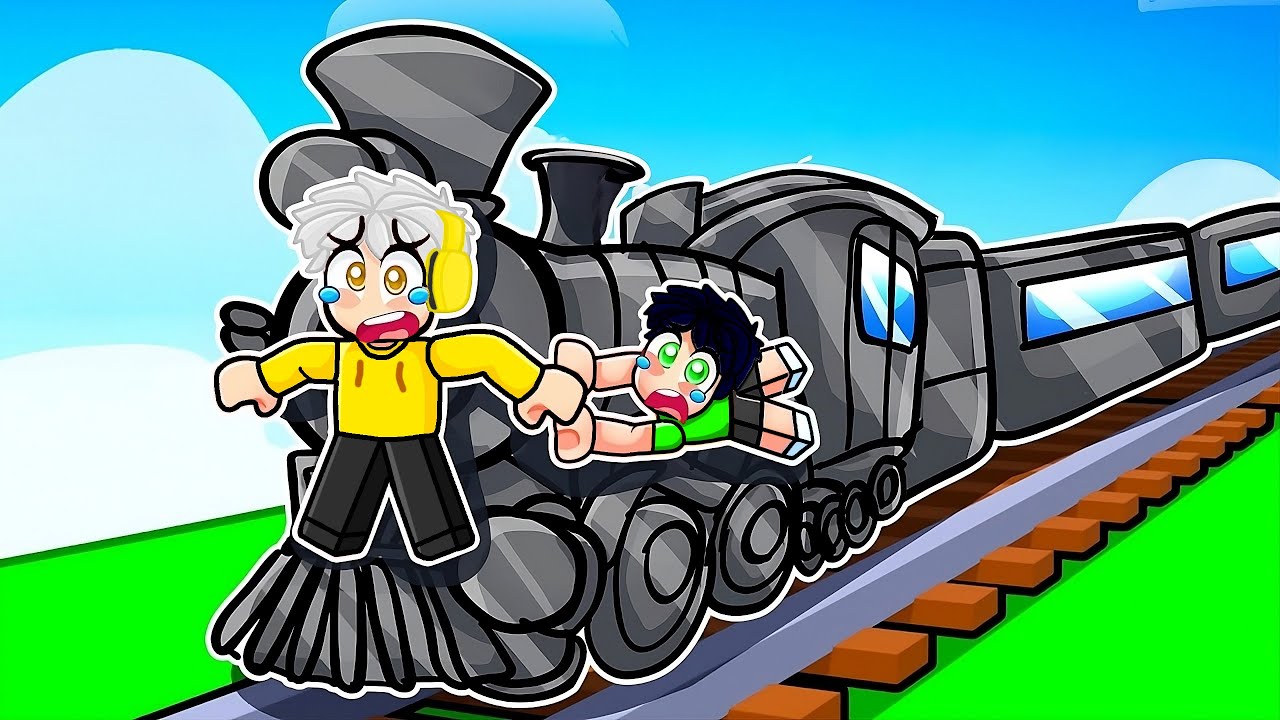 ZEYXON È BLOCCATO su un TRENO in Roblox!