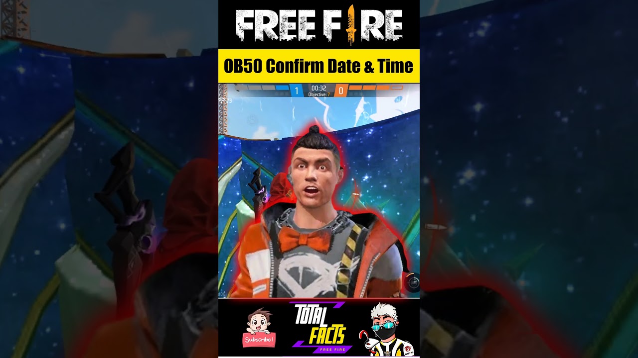 Free Fire OB50 New Update Date & Time Confirmed 🥳 OB50 Update Kab Aayega 🎉 FF New Update OB 50