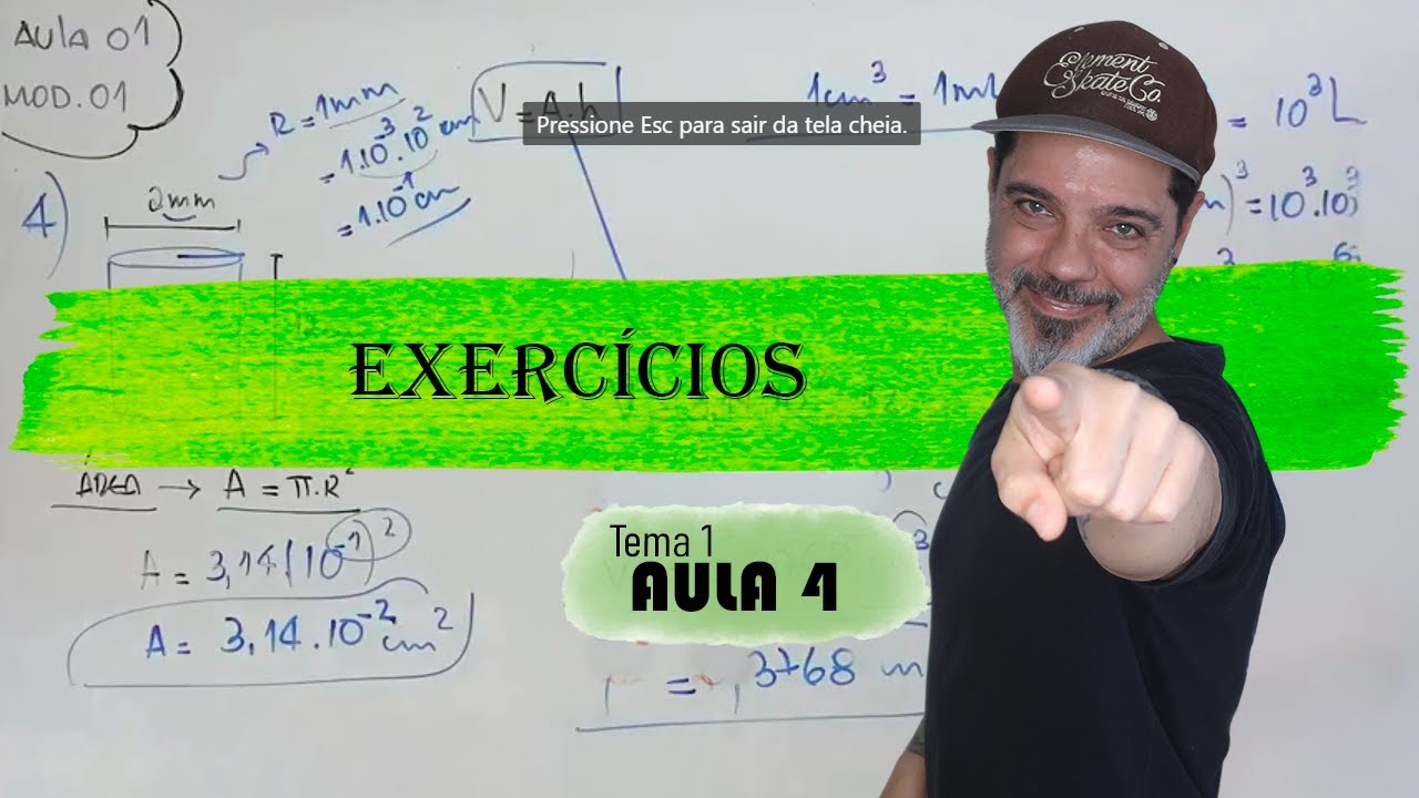 Aula 4: Exercícios