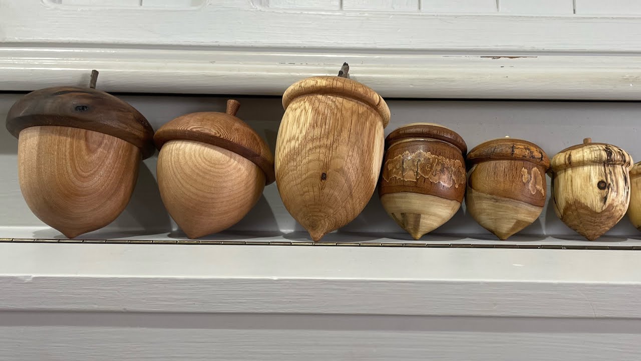 Turning acorns