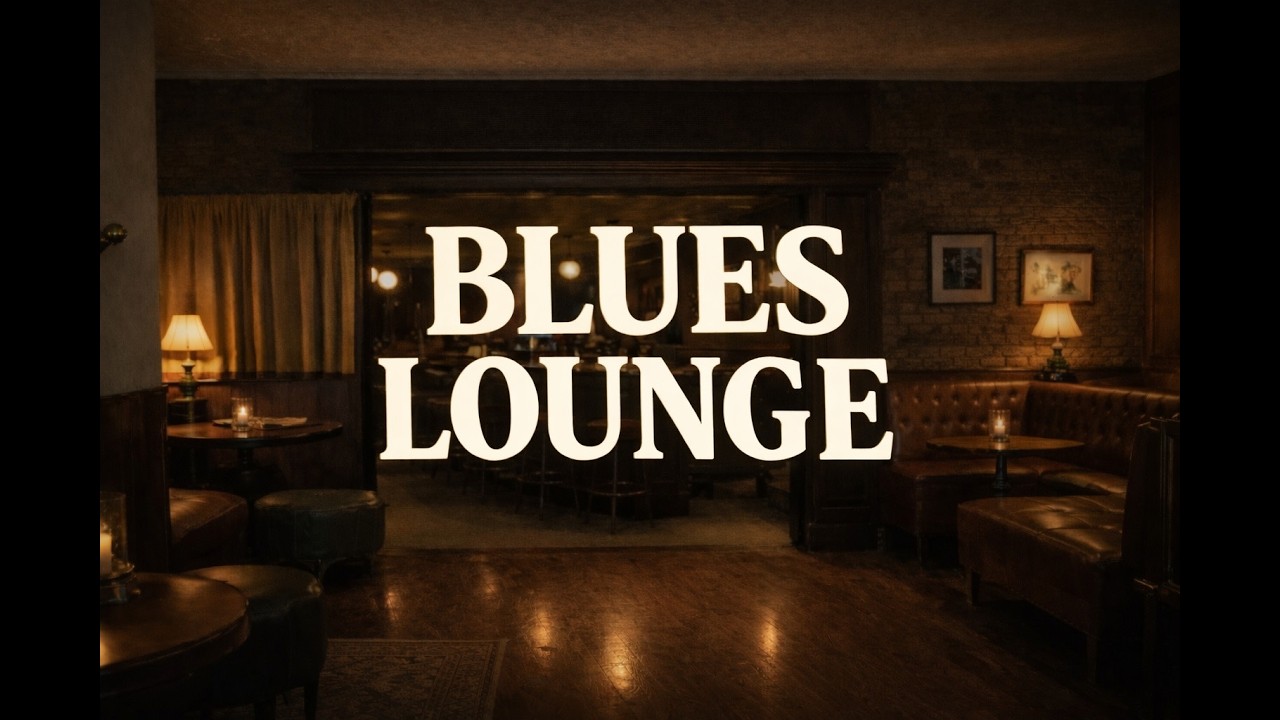 Blues Lounge Instrumental – Deep Blue (58 Min) – Vintage Jazz | Rabbit Music Club