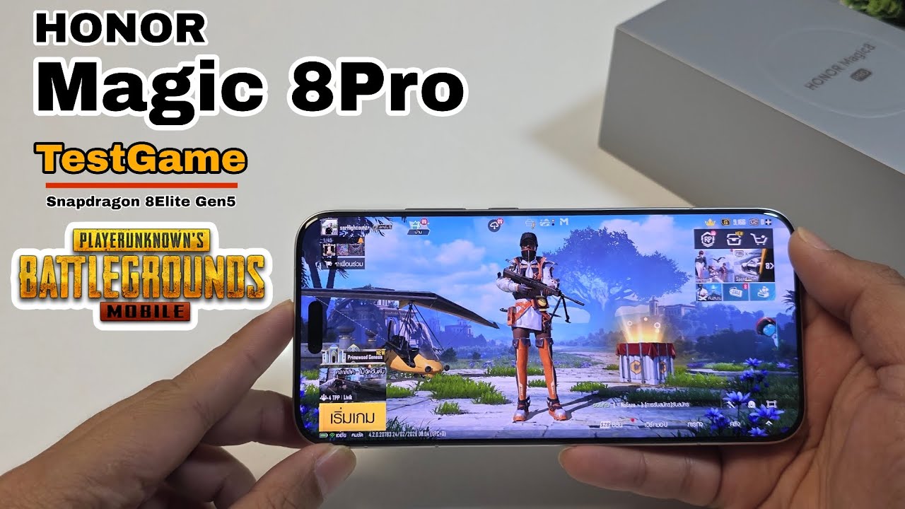 HONOR Magic 8Pro TestGame PubgMobile #Snapdragon8EliteGen5 