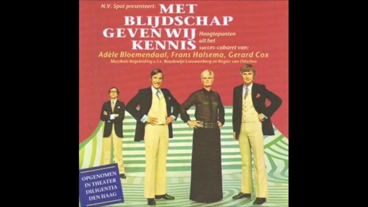 Adèle Bloemendaal Gerard Cox & Frans Halsema - Sta op en wandel