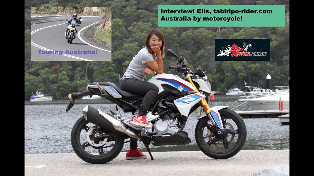 Japanese Girl riding around Australia Solo! Elis interview!