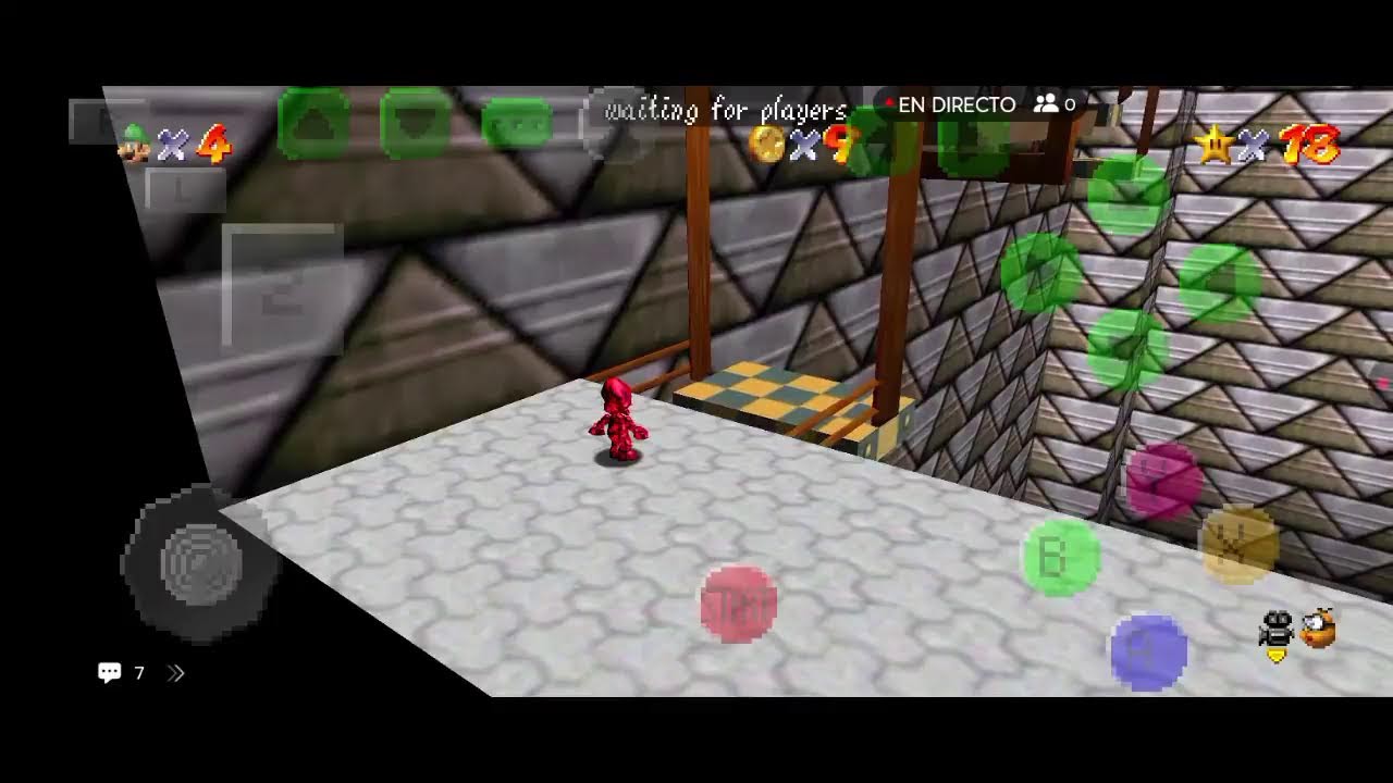 mi primer directo Mario 64 coop DX