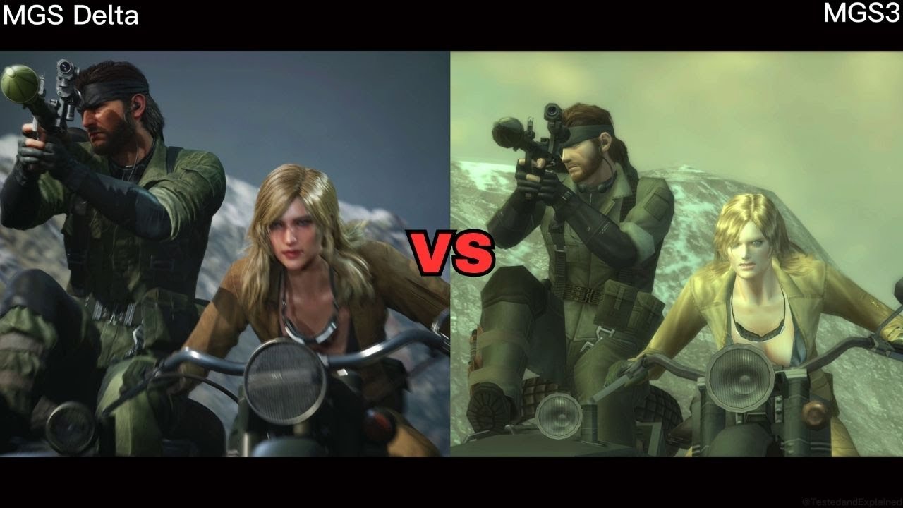 MGS Delta против MGS3: сравнение с Шагоходом.