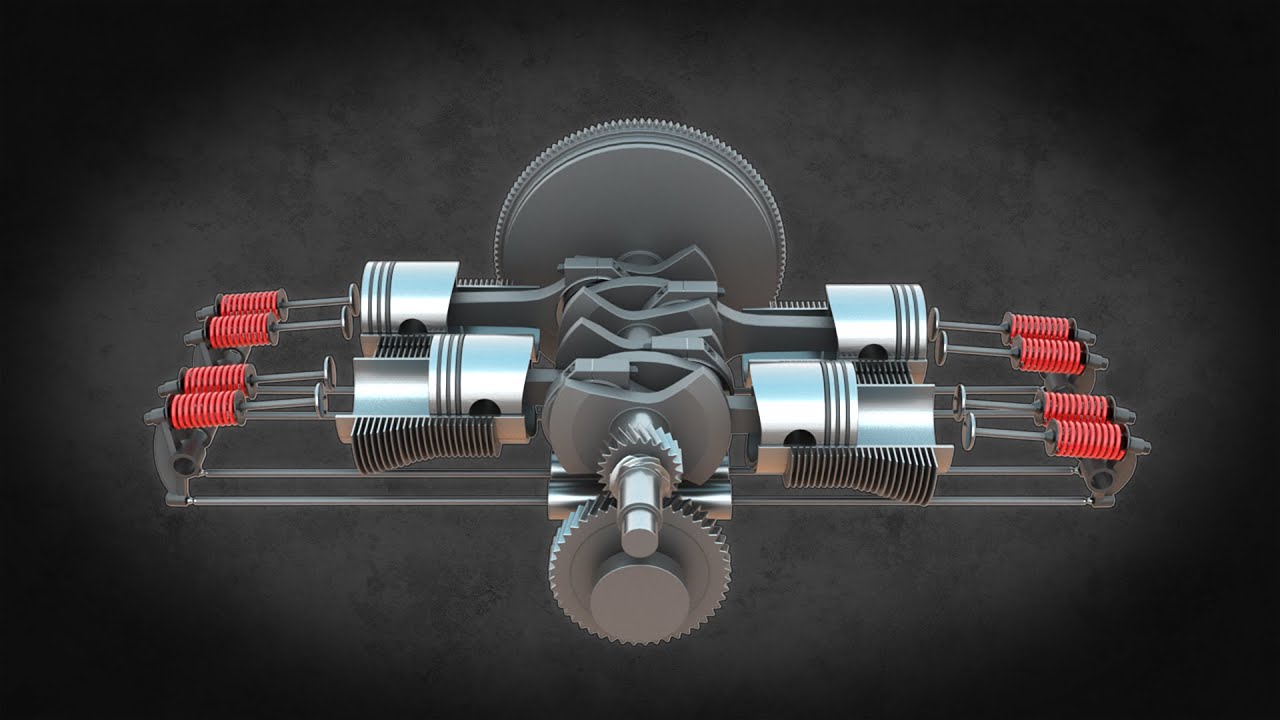Volkswagen Beetle Engine 3D Animation: Unveiling the Mechanical Symphony Under the Hood!