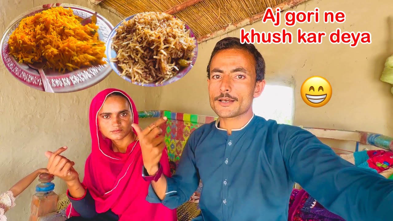 Aj Gori Ko Leka Gaya Dunki papa k Pas 😄village life in Pakistan first sindhi family vlogger 