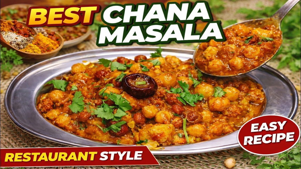 Is Chana Masala Ke Aage Hotel Bhi Fail Hai! | Best Chickpea Curry Recipe