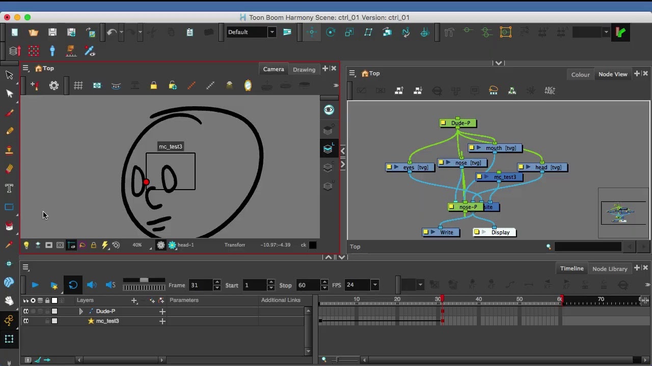 Toon Boom Harmony | Setting up Master Controllers