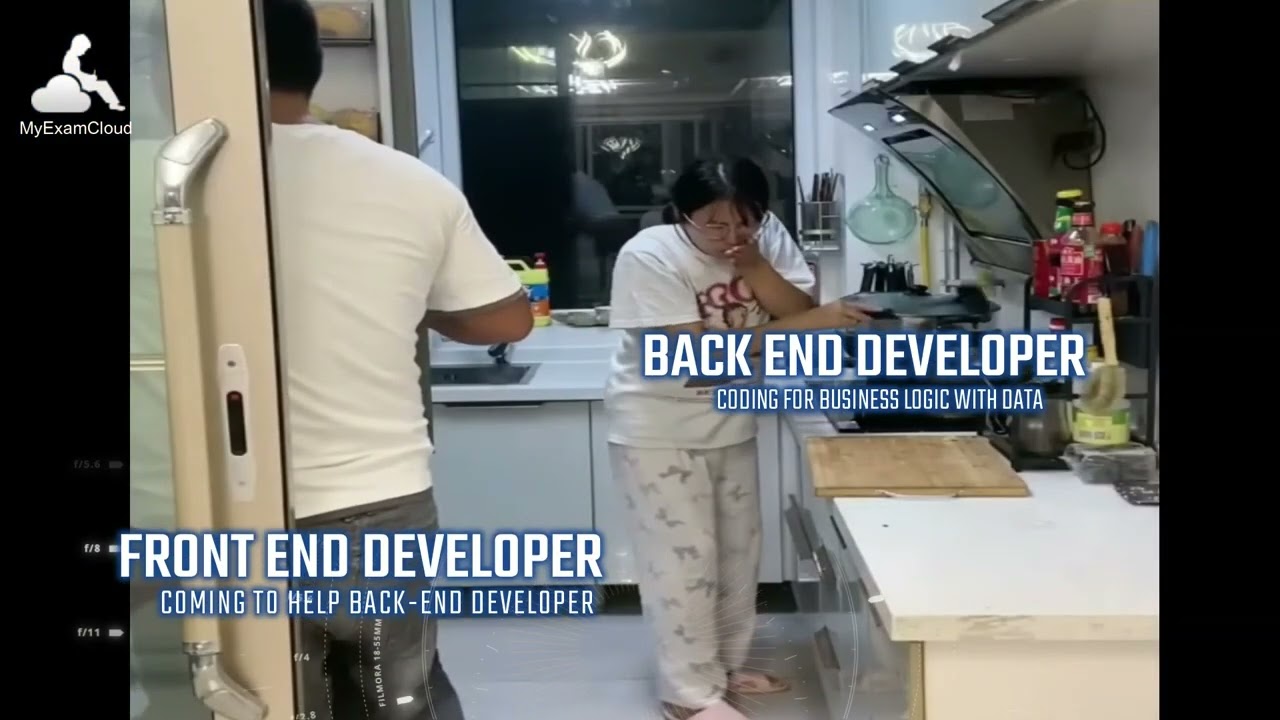 How front-end developer helps back-end developer? funny meme
