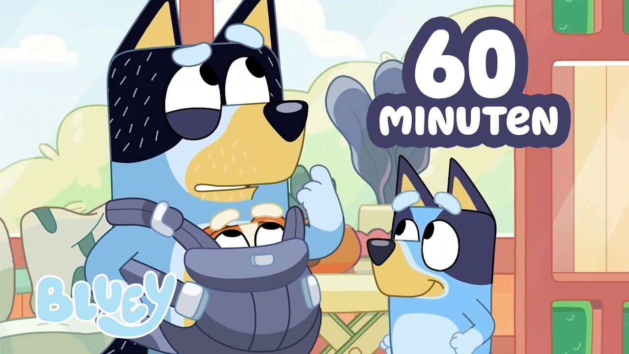 Papa brengt Bluey en Bingo naar school!💙🚙 | Bluey - Officieel Nederlands kanaal