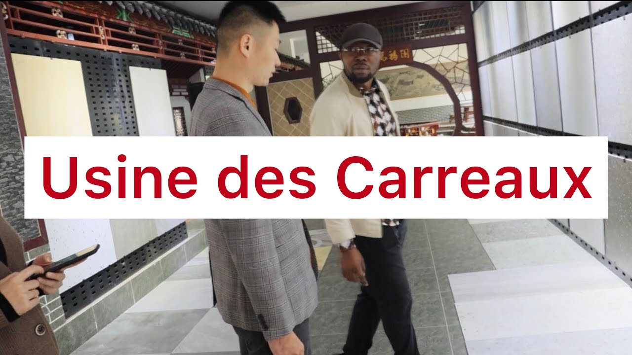 Les carreaux de très bonnes qualités- Visite l’usine de fabrication de carreaux / idée de business