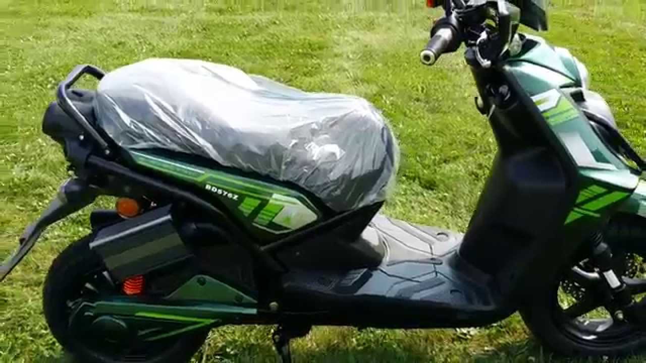 50 MPH + 2000 Watt Electric Scooter Walk Around Moped From SaferWholesale.com