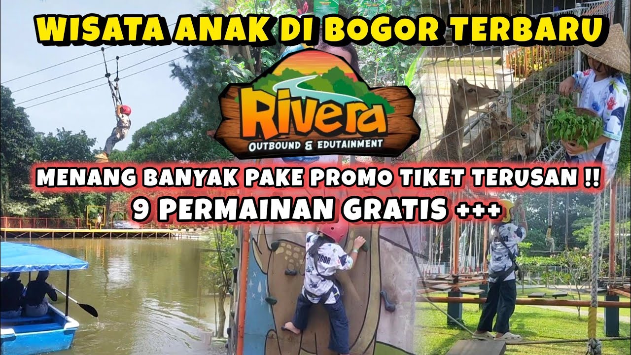 RIVERA BOGOR || WISATA ANAK DI BOGOR TERBARU