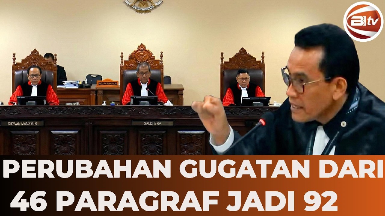 Sidang MK, Refly Ungkap Perubahan Gugatan Kubu Roy di Kasus Ijazah Jokowi: 46 Paragraf Jadi 92