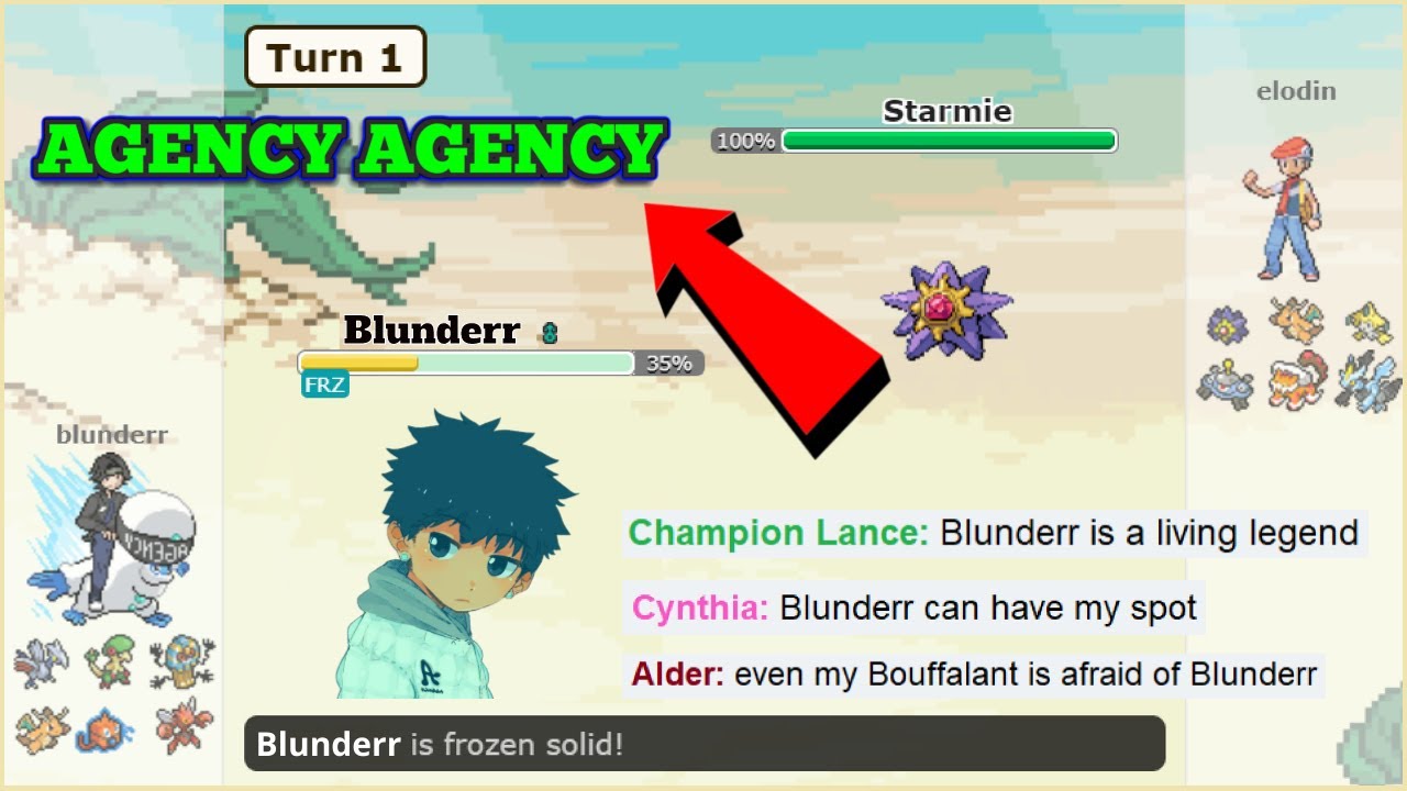 Agent @Thunderblunder777 making big tournament players cry & salty...