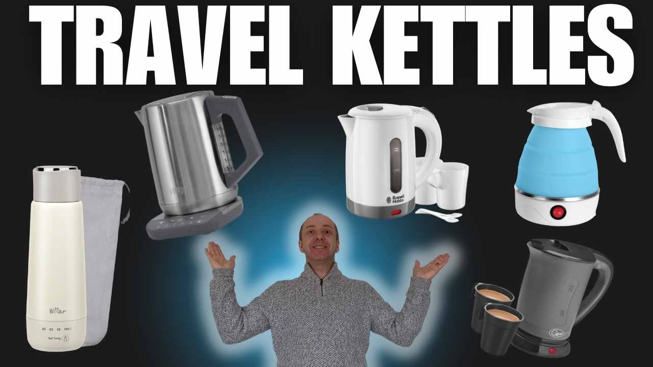 Travel Kettles and Low Wattage Camper Van Kettles