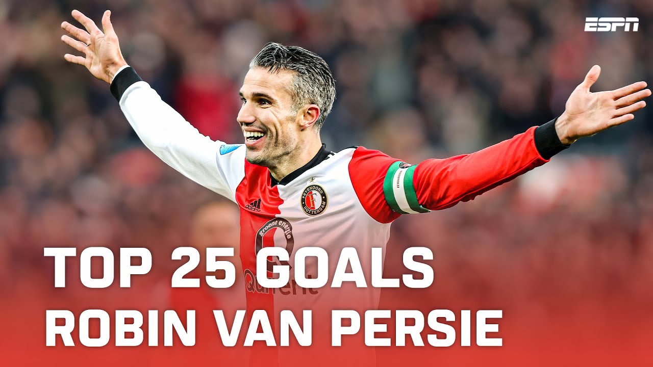 TOP 2️⃣5️⃣ GOALS van 𝐑𝐎𝐁𝐈𝐍 𝐕𝐀𝐍 𝐏𝐄𝐑𝐒𝐈𝐄 bij Feyenoord 🔥🤩