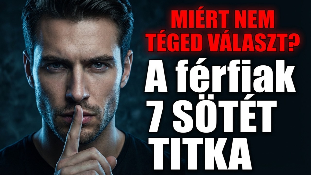 Miért választja az egyik nőt, és miért hagyja el a másikat? A Férfi Lélek 7 Sötét Titka