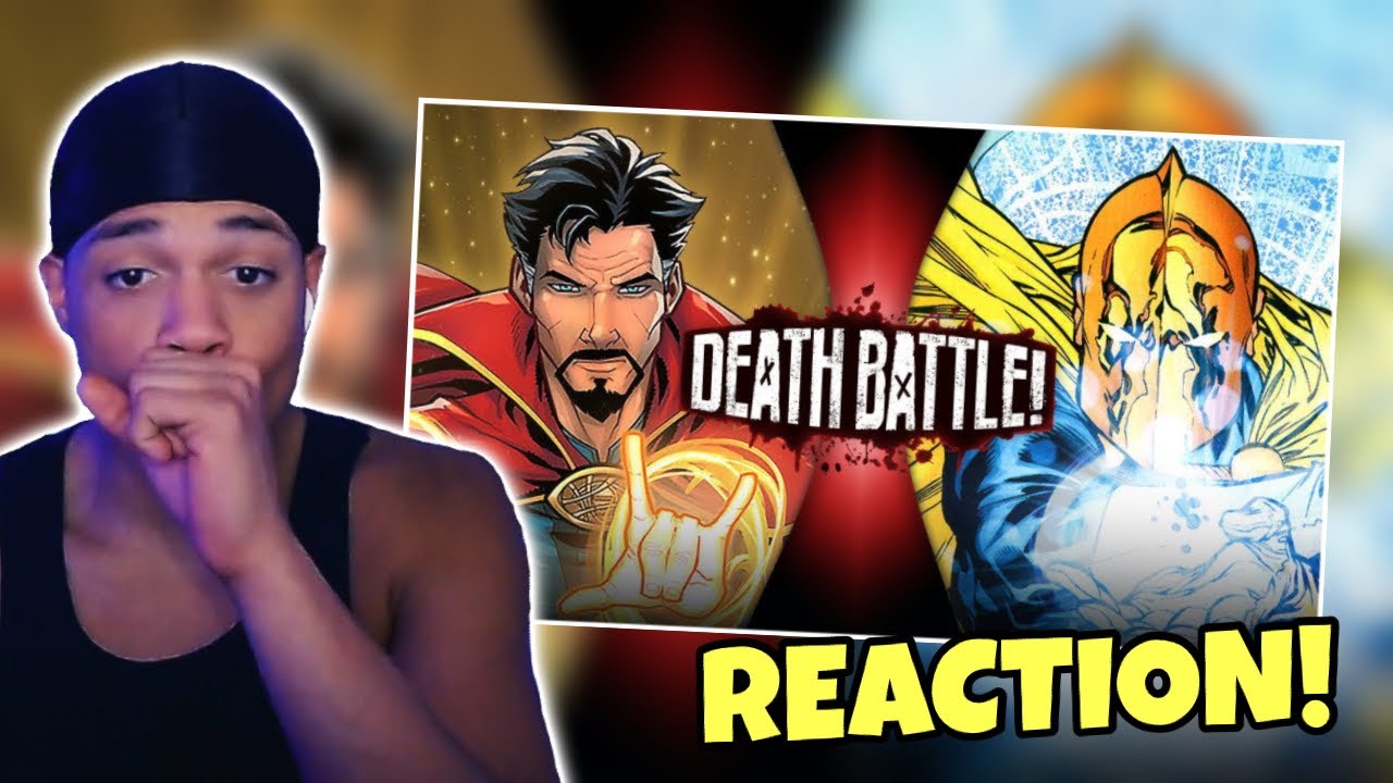 He Didnt Stand A Chance😳 | Doctor Strange VS Doctor Fate DEATH BATTLE REACTION!!