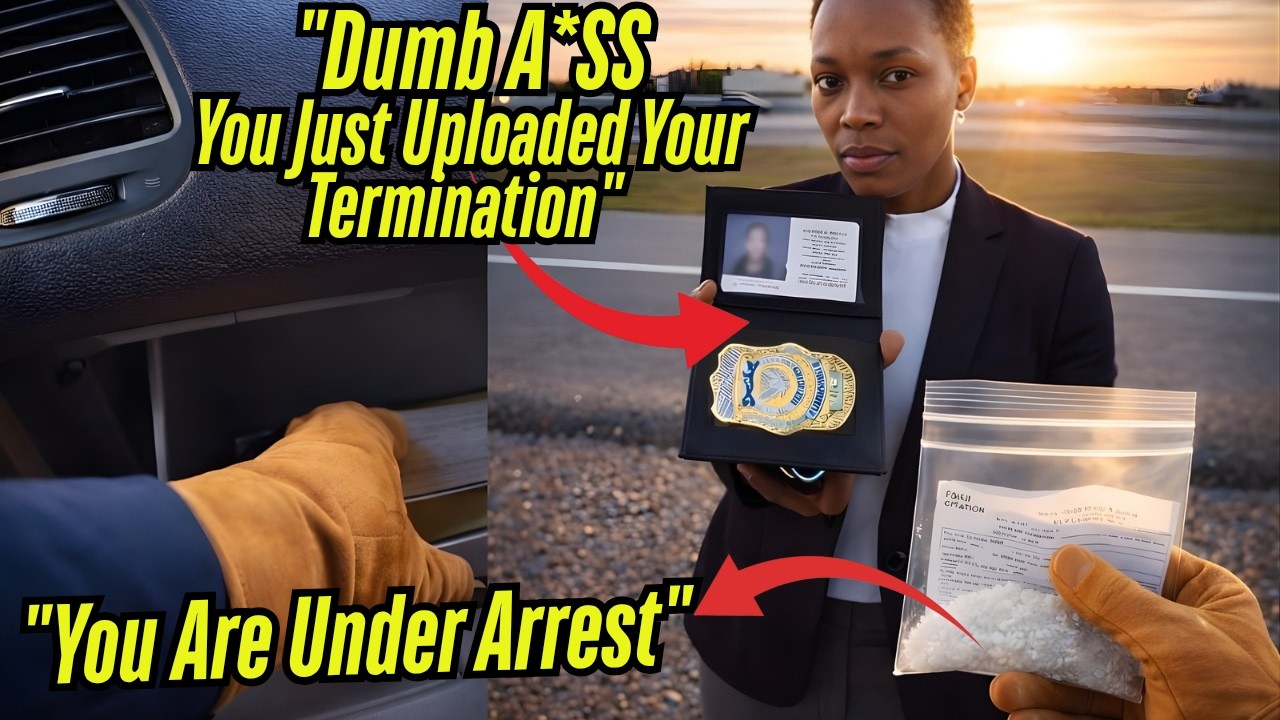 Cop Tried To Set Her Up, Didn't Know She's New Police Chief—Now He's Turning In His Badge To Her