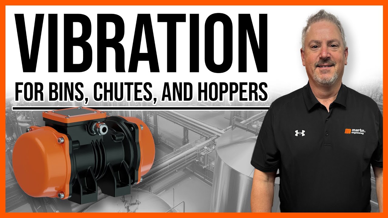 Vibration Used On Bins, Chutes, Hoppers