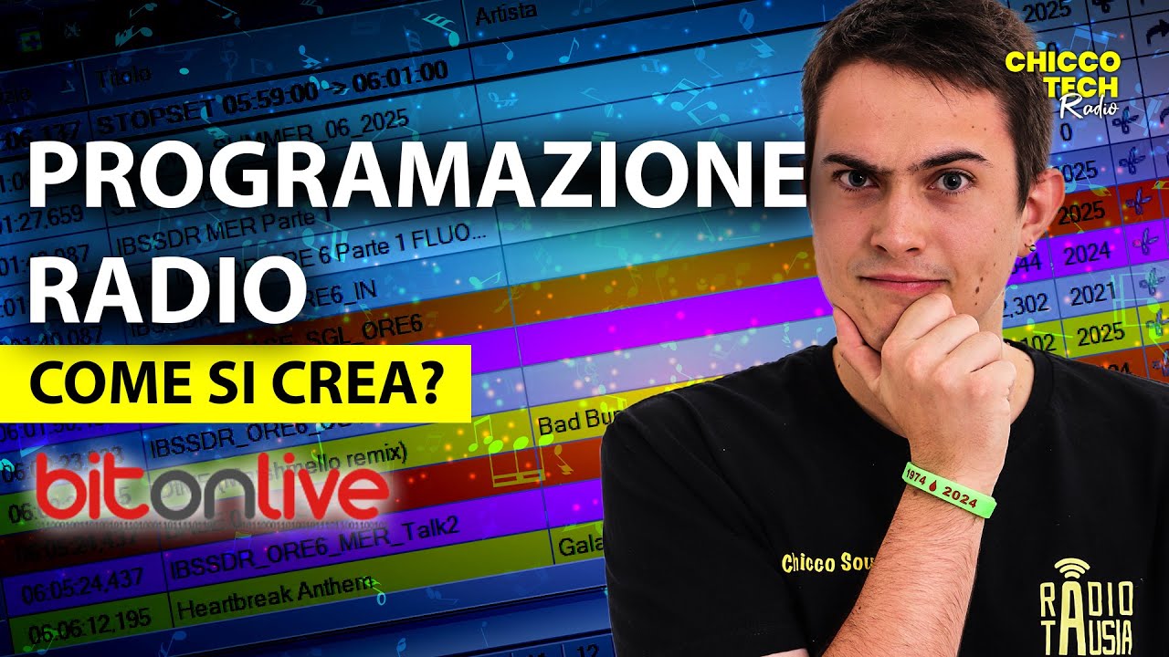 Come si crea la programmazione di una radio?