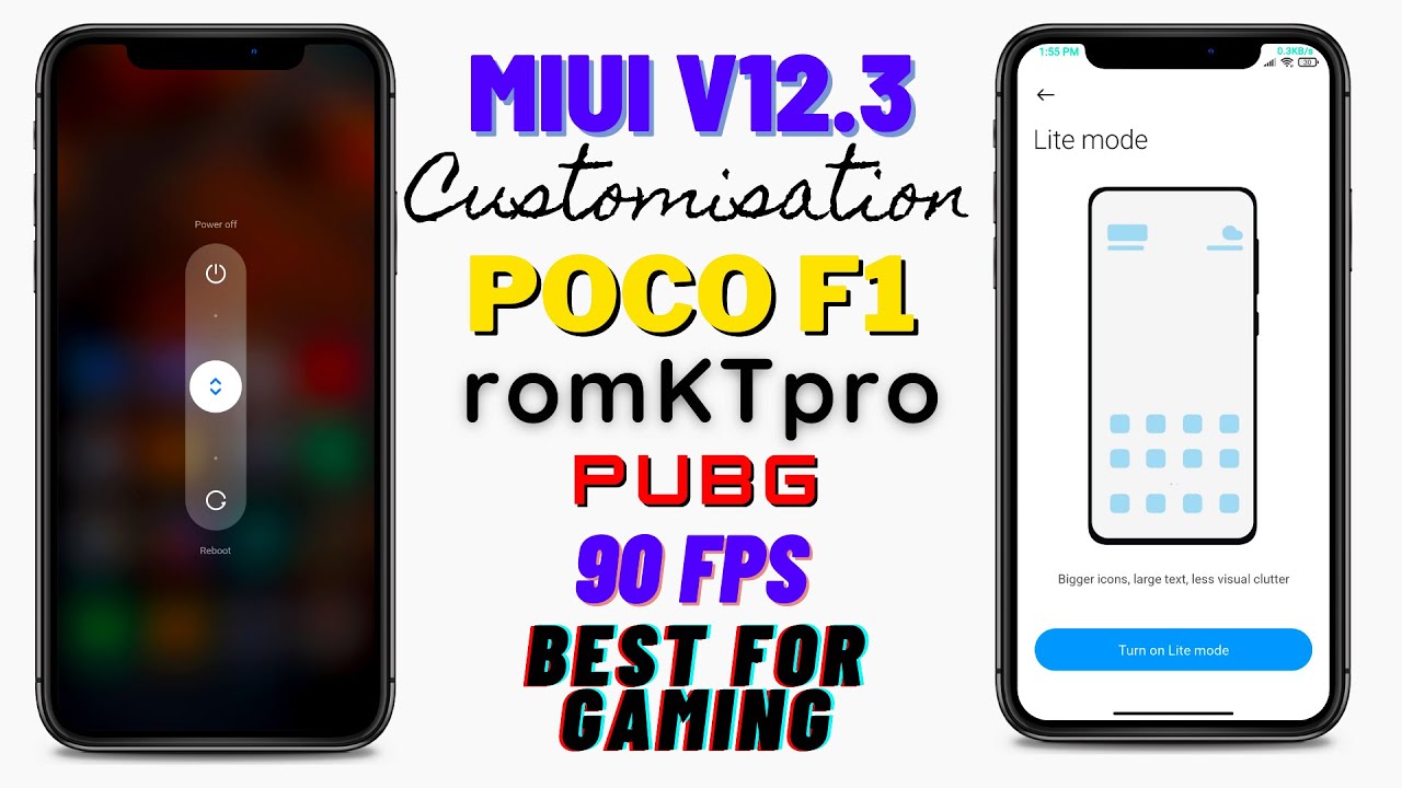 [ POCO F1 ] BEST GAMING ROM | PUBG 90 FPS | USE MIUI 12 ADVANCED FEATURES WITH THIS ROM | PART 3 🔥🔥🔥