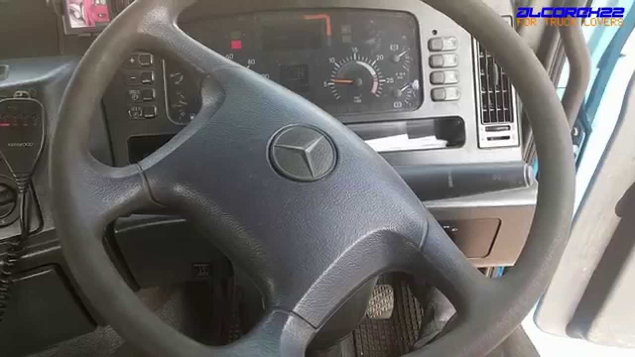 2000 Mercedes-Benz Actros MP1 1853/2653/3353 V8 Startup