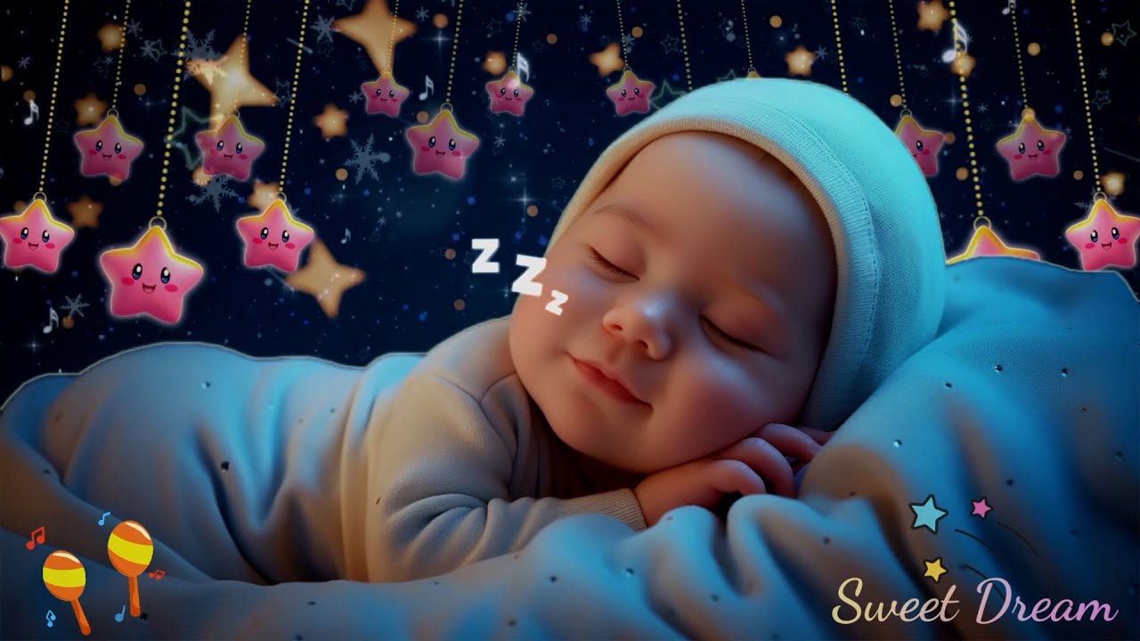 Baby Sleep Instantly 💤 Gentle Mozart & Brahms Lullabies | Relax, Calm & Beat Insomnia