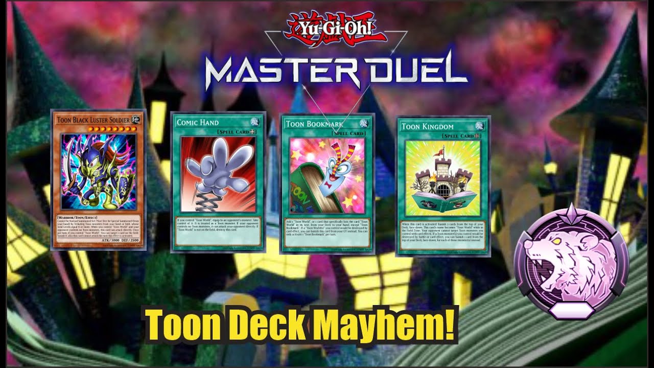 Toon Deck Mayhem! 😂 So Much FUN in Master Duel S43!