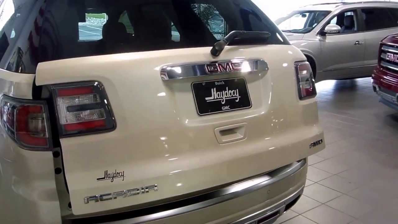 How much does a 2014 GMC Acadia Denali Package Cost?