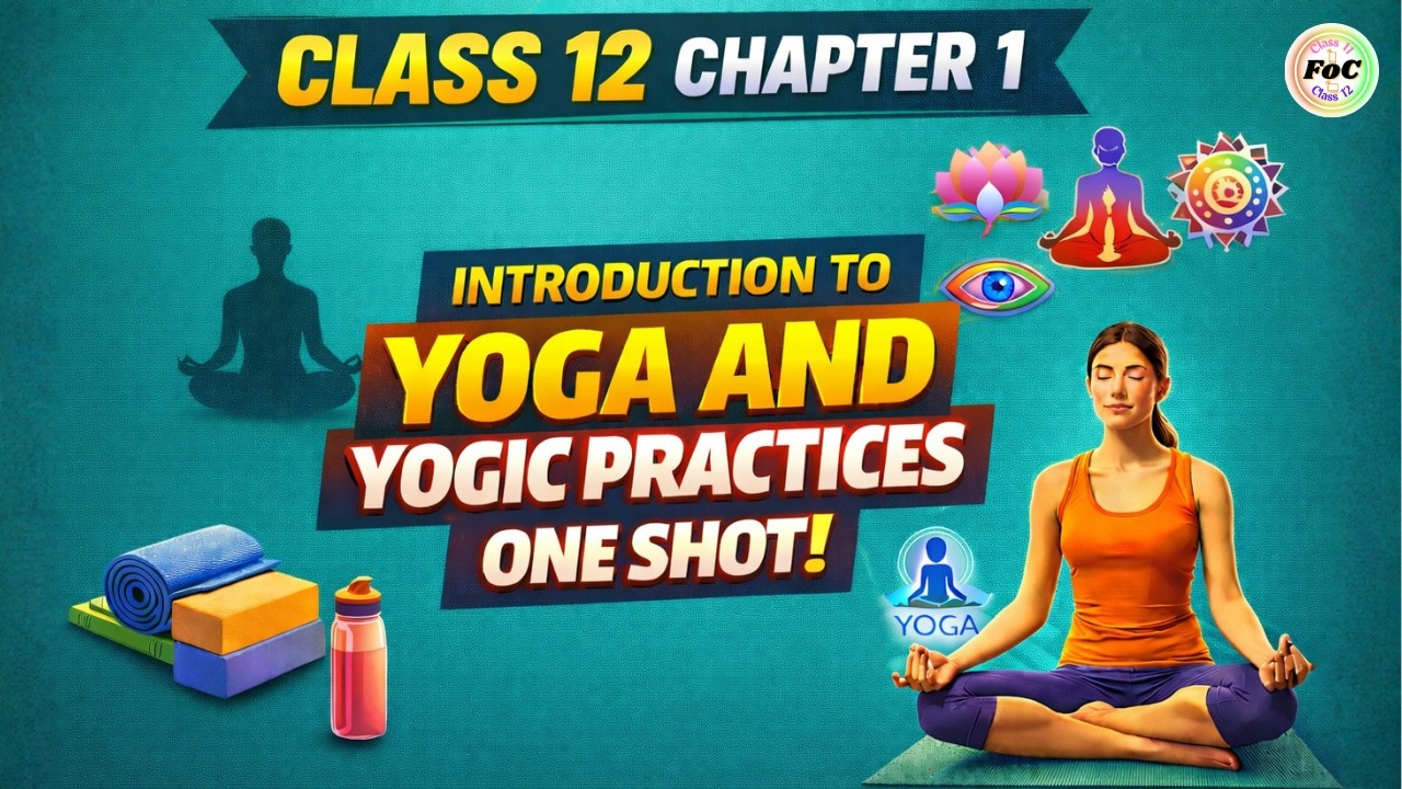 Class 12 Yoga Unit 1 Introduction to Yoga and Yogic Practices | Code 841 CBSE Board Exam 2026