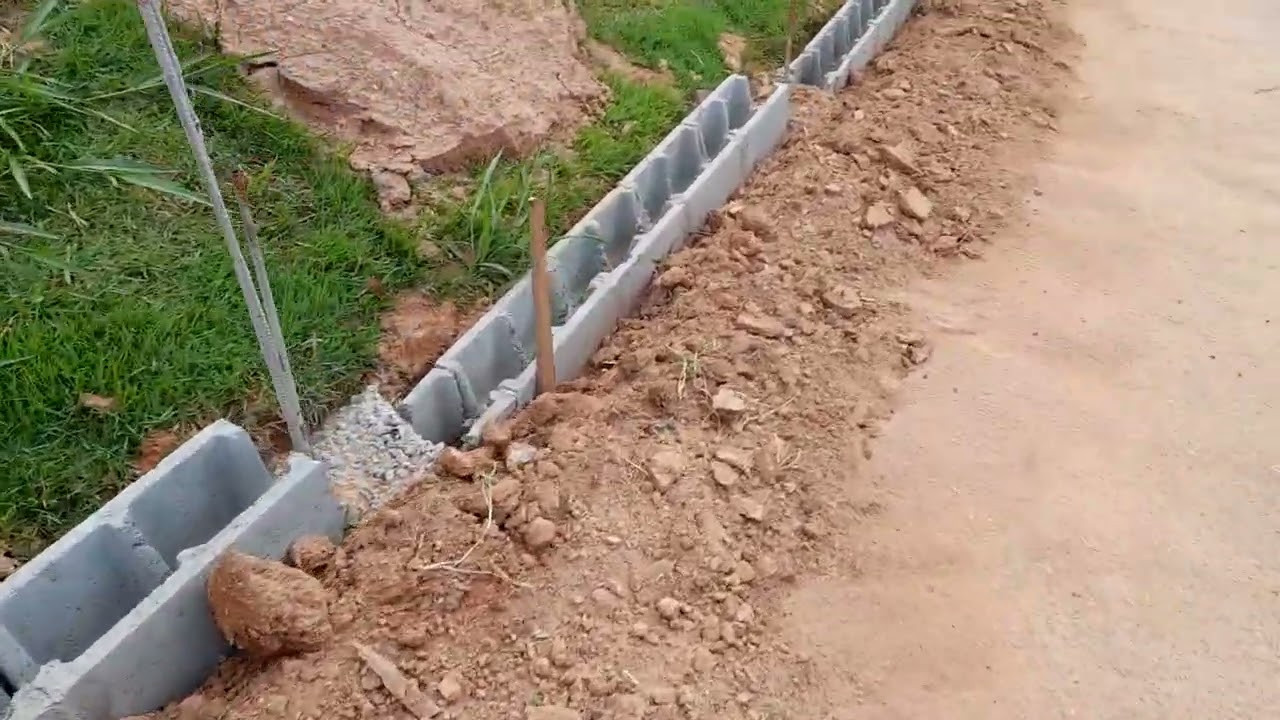veja dica pra fazer muro em terreno enclinado