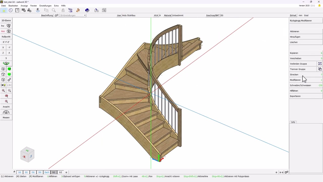 V2025 Treppe