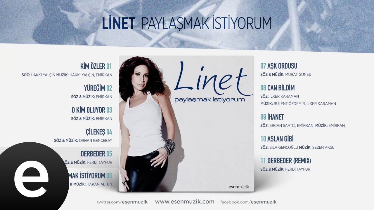 Linet - Derbeder - Official Audio #derbeder #linet - Esen M&uuml;zik