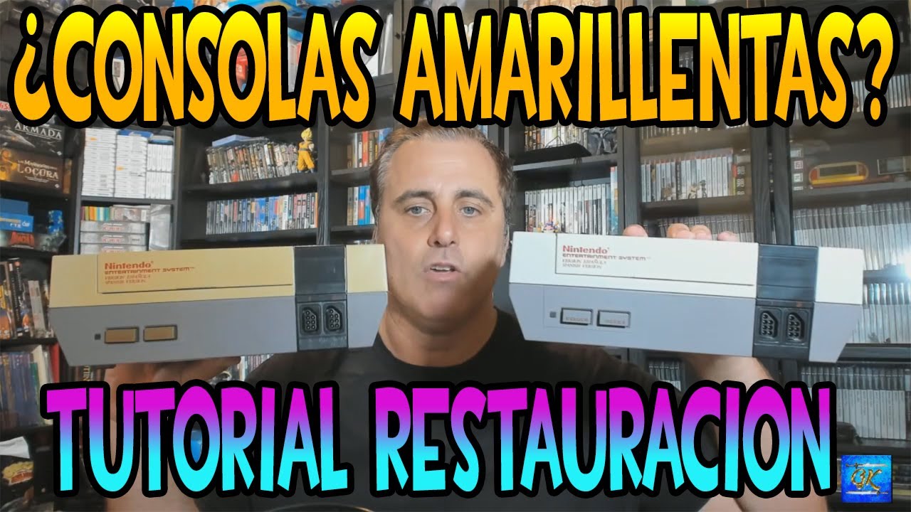 BLANQUEAR/RESTAURAR Consolas Amarillentas || TUTORIAL || GOIKONAN