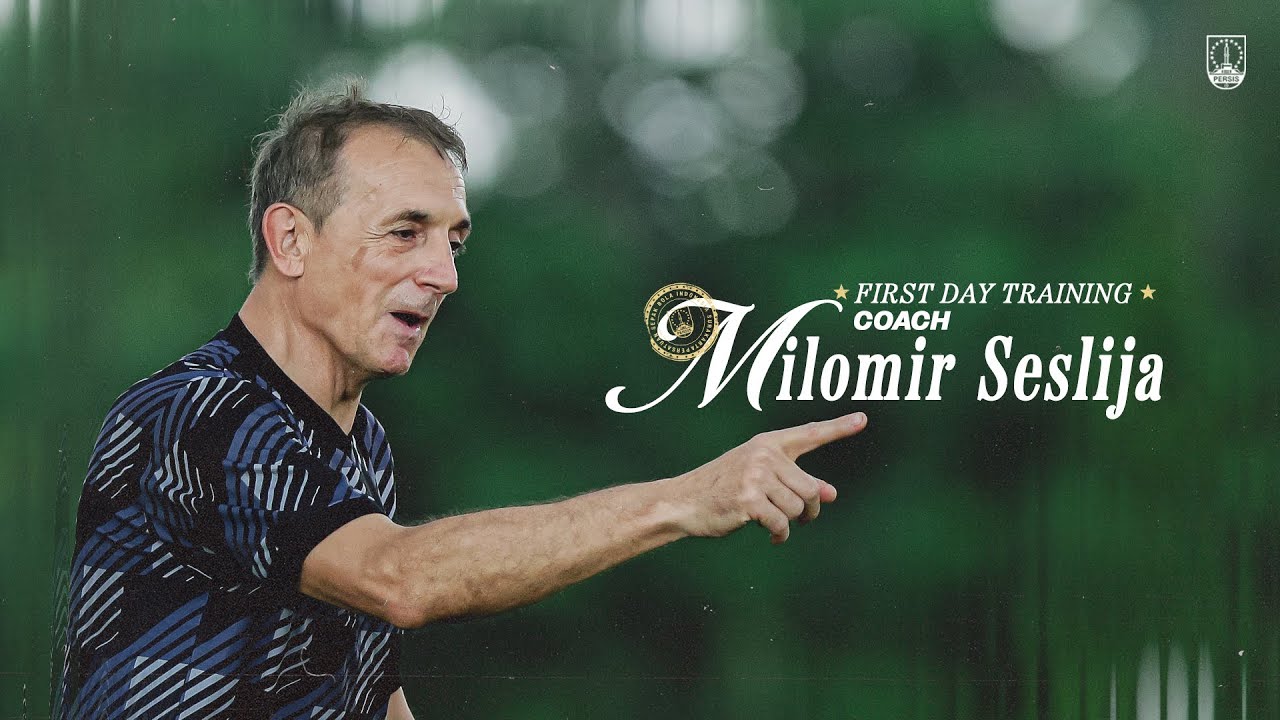 Sesi Latihan Perdana bersama Coach Milomir Seslija ⚽️🔴